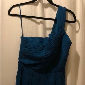Semi formal teal dress